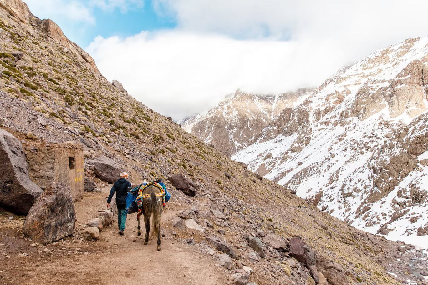 Hiking in the High Atlas Mountains of Morocco